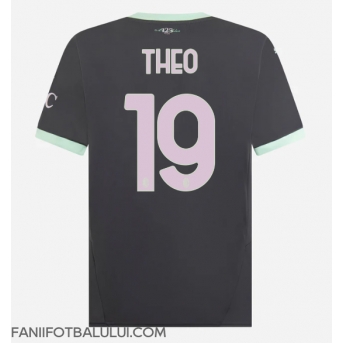 AC Milan Theo Hernandez #19 Tricou Fotbal Replică 2024-25 Barbati Treilea